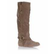 Сапоги madden girl madden girl Lacosta Taupe Suede