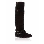 Сапоги madden girl madden girl Lacosta Black Suede