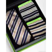 Набор (галстук+носки (2 пары)) Stanley Lewis DCS72777blue