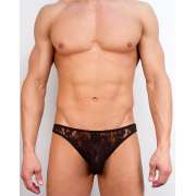 Слипы (мини) Male Power Слипы Male Power Stretch Lace черные